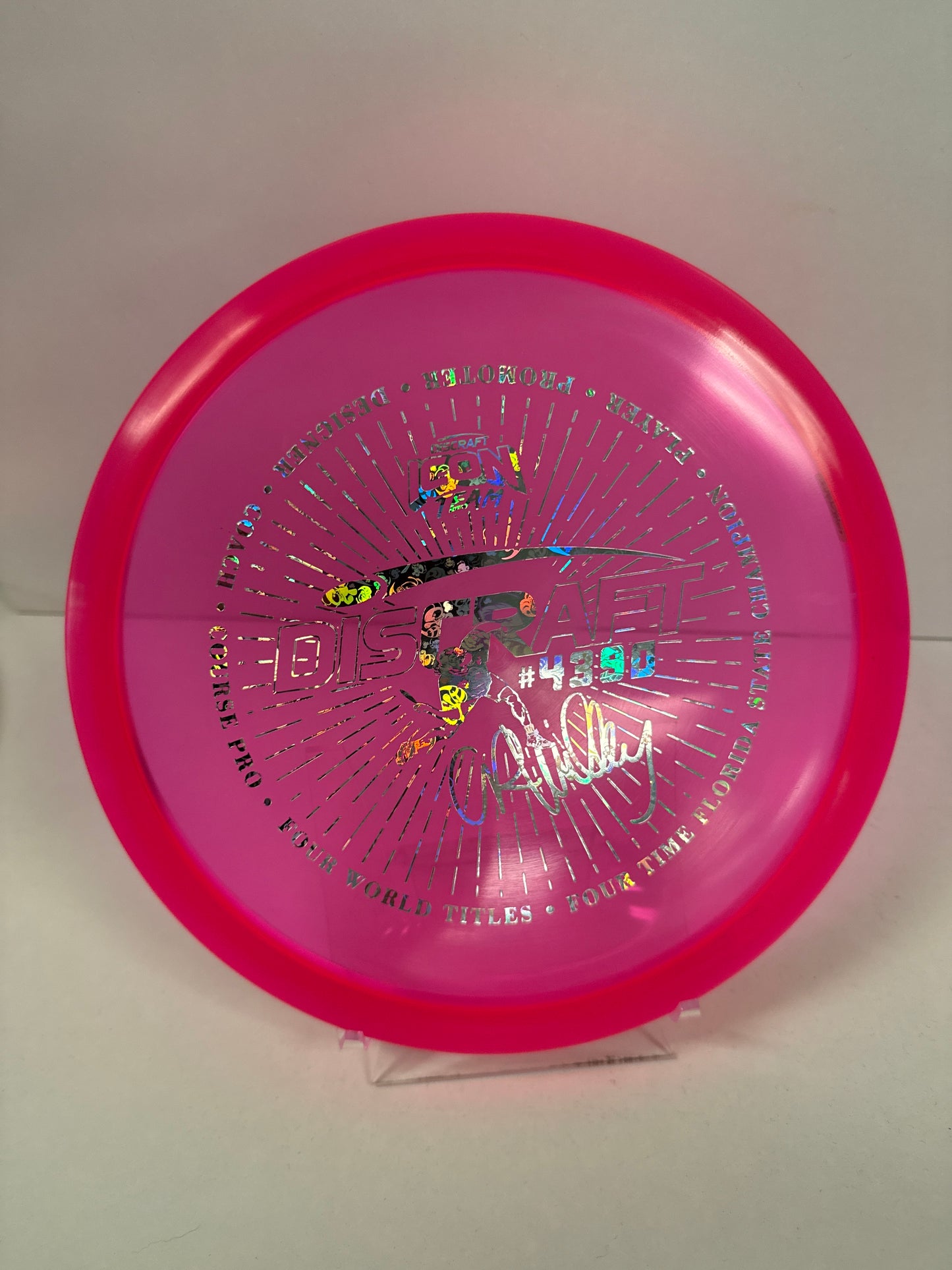 Discraft CR Willey Tour Series Icon Team Crystal Flex Buzz