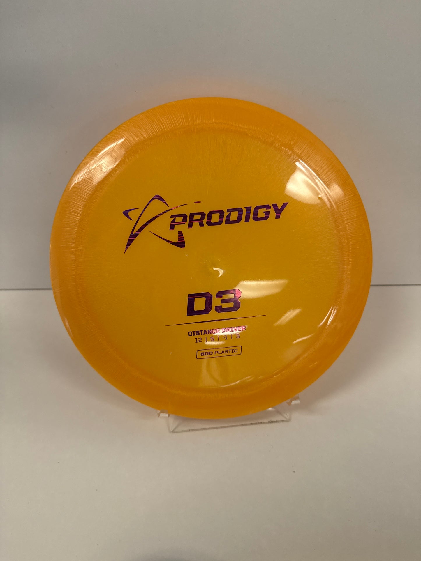 Prodigy D3 500 plastic