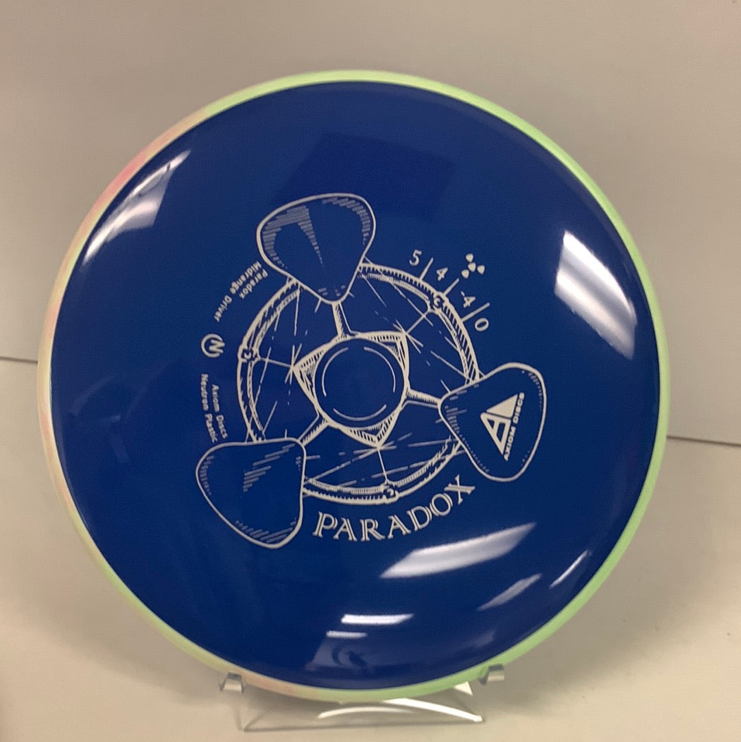 Axiom Neutron Paradox