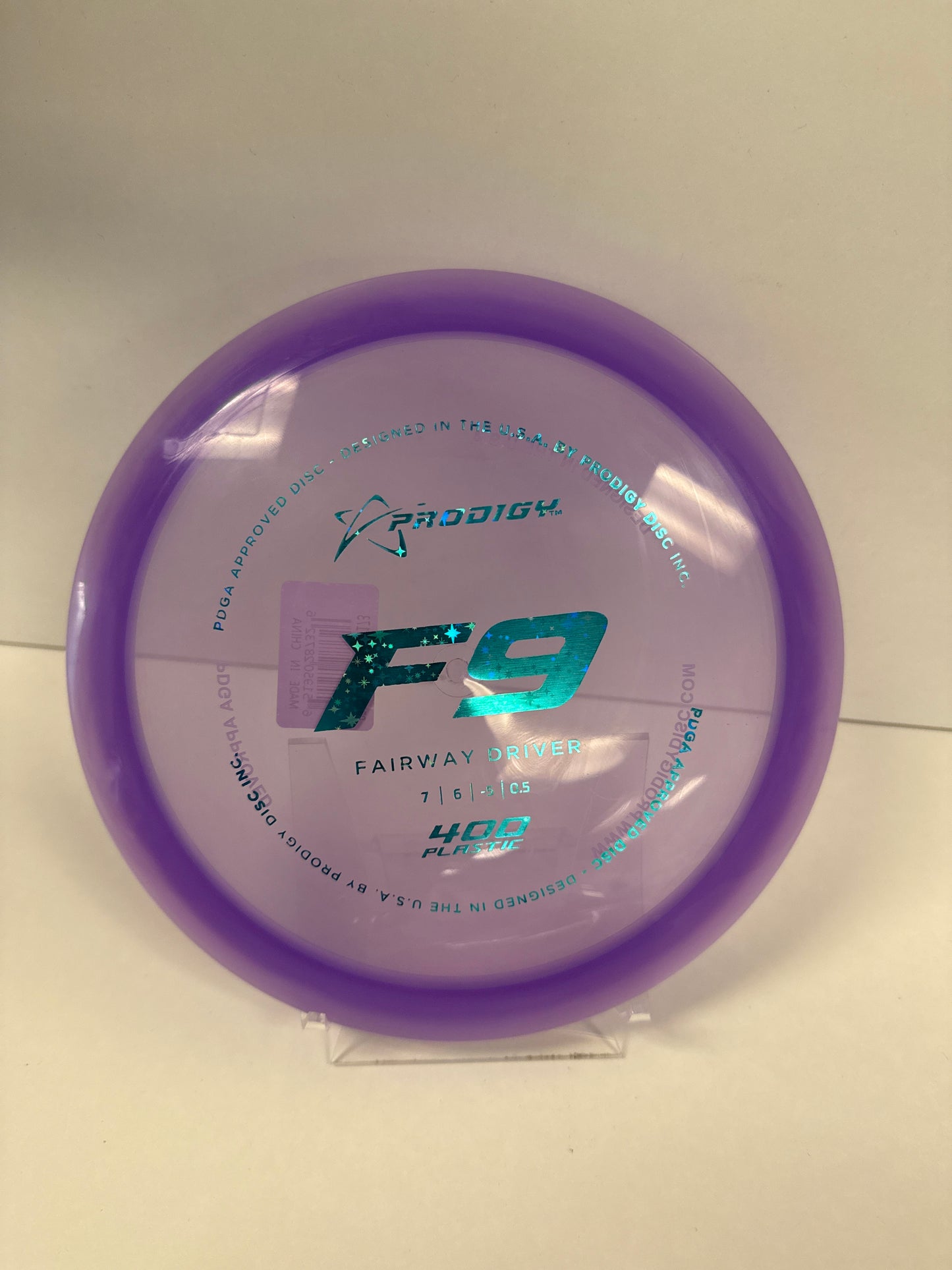 Prodigy F9 400 plastic