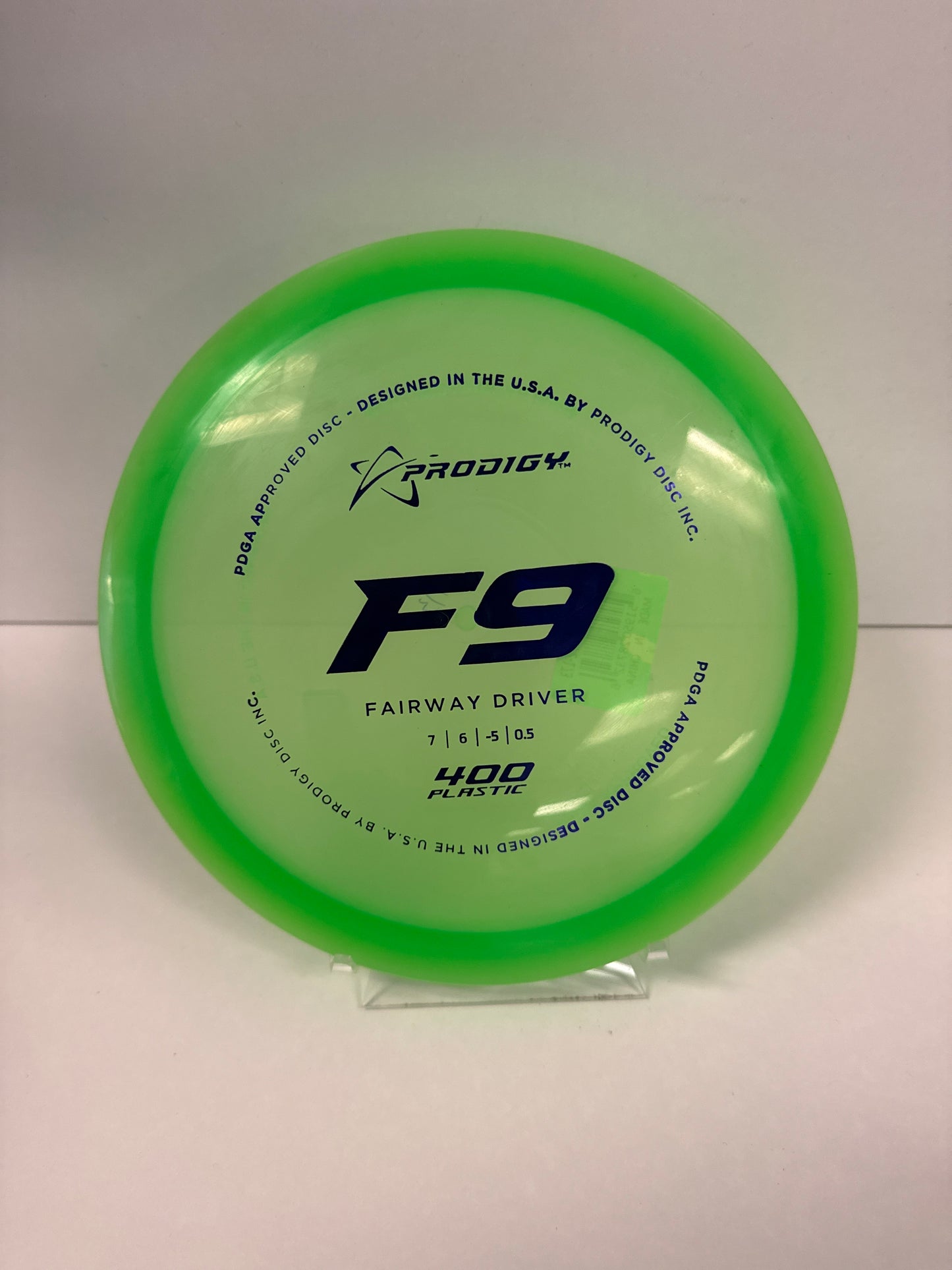 Prodigy F9 400 plastic
