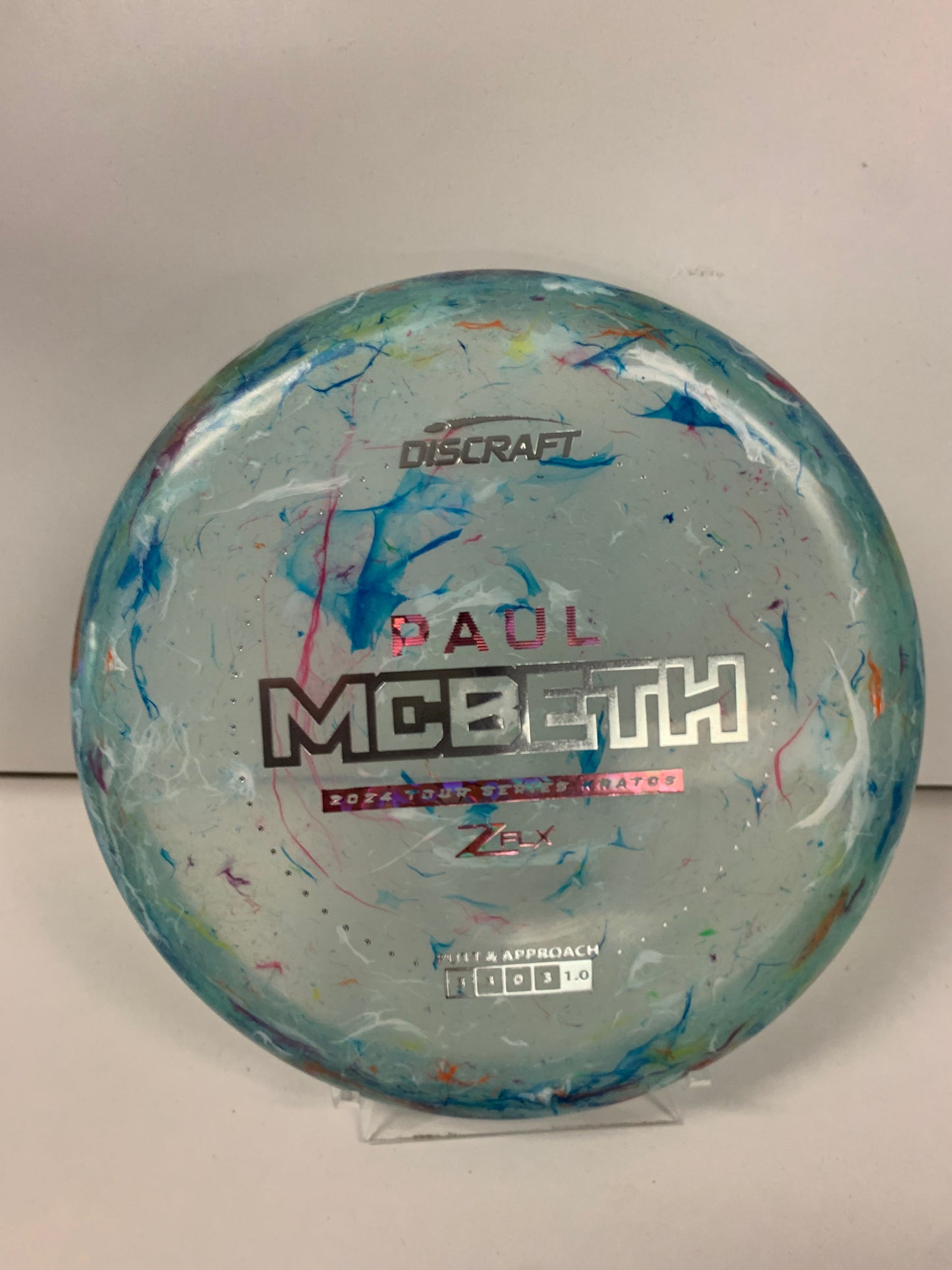 Discraft Jawbreaker ZFlex Paul McBeth Tour Series Kratos