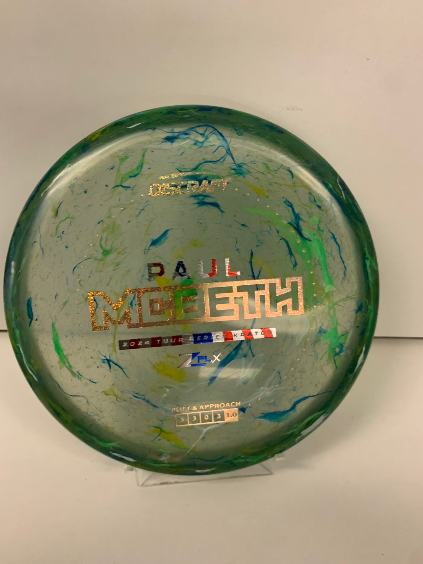 Discraft Jawbreaker ZFlex Paul McBeth Tour Series Kratos