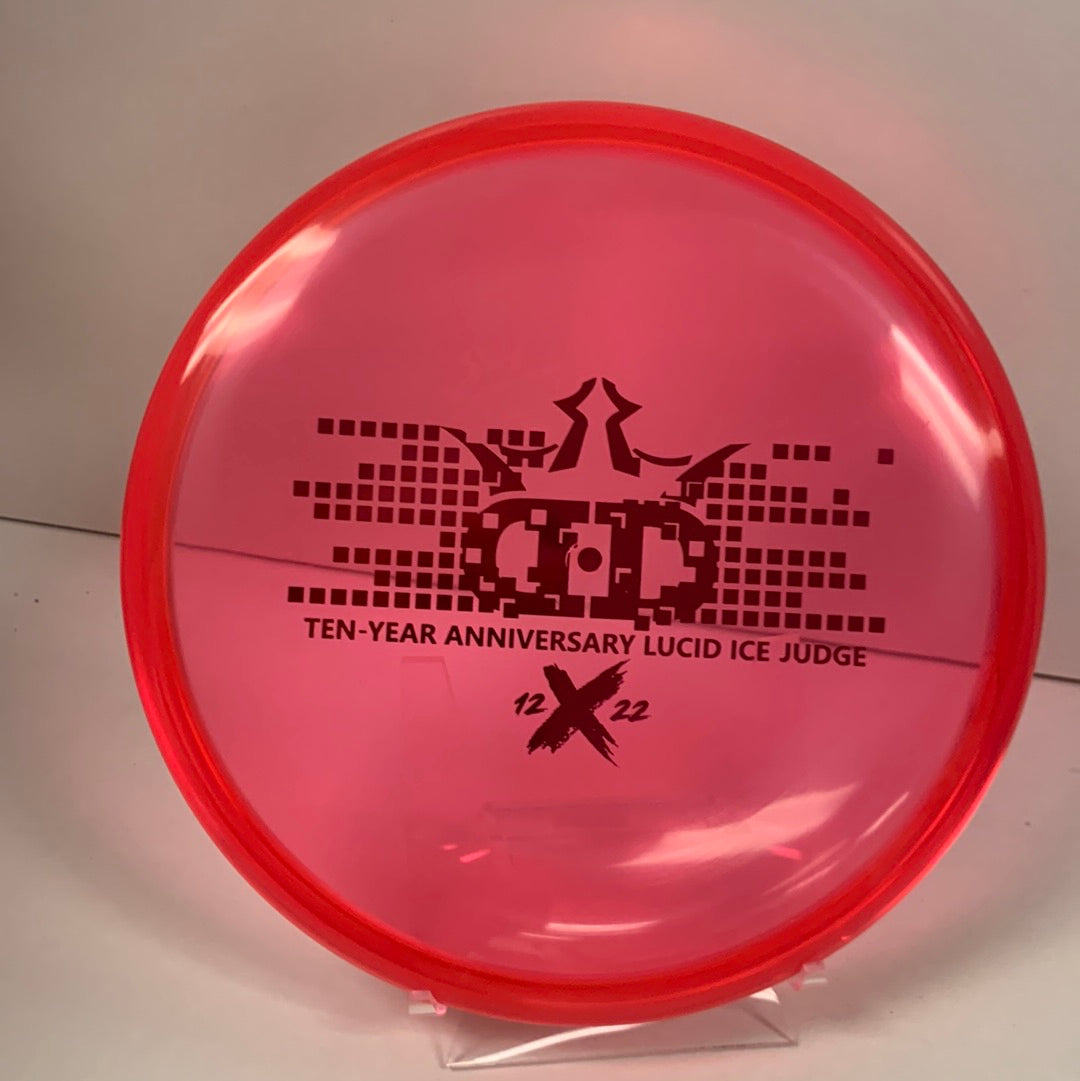 Dynamic Discs Lucid Ice Judge 10yr anniversary