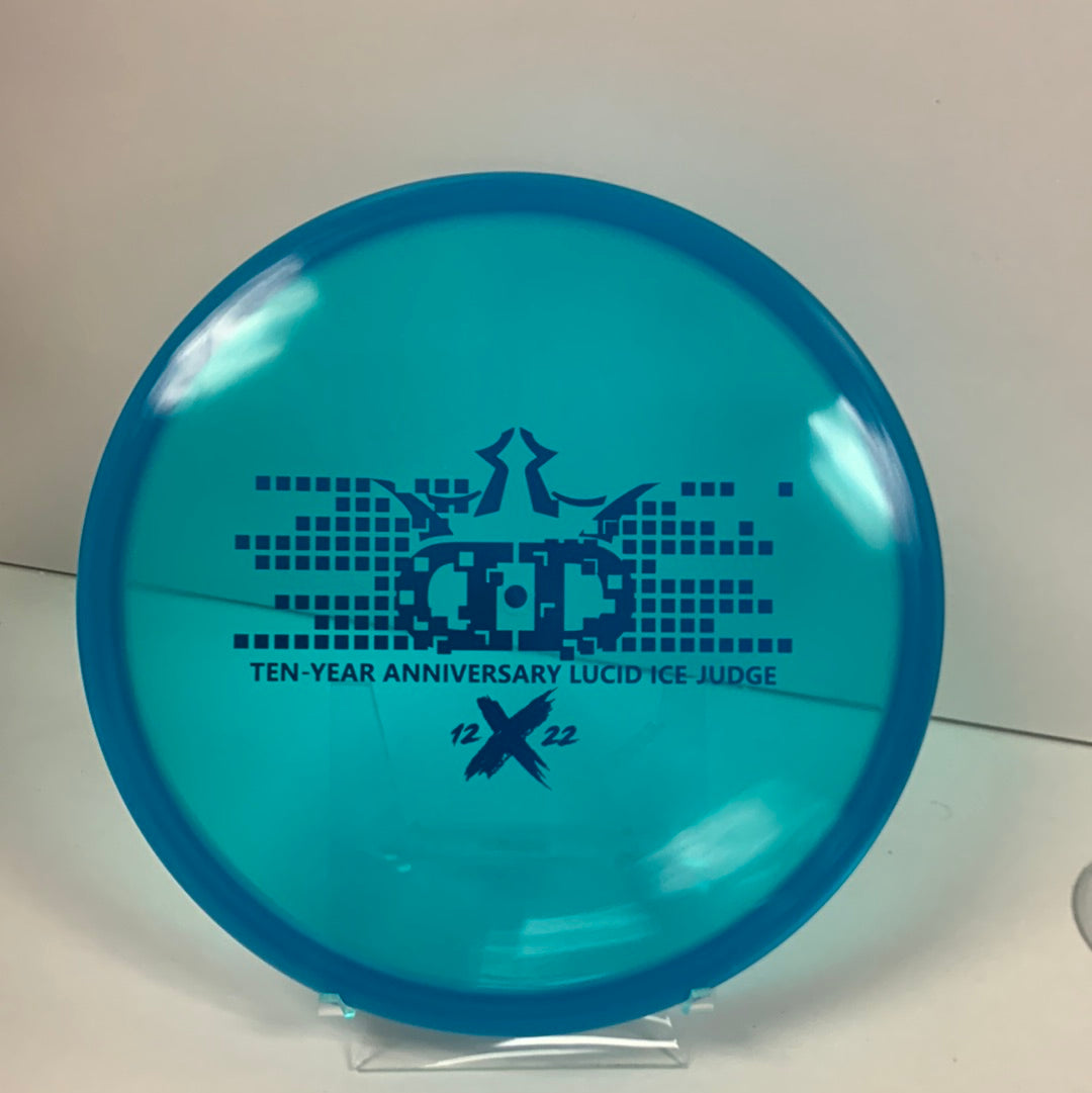 Dynamic Discs Lucid Ice Judge 10yr anniversary