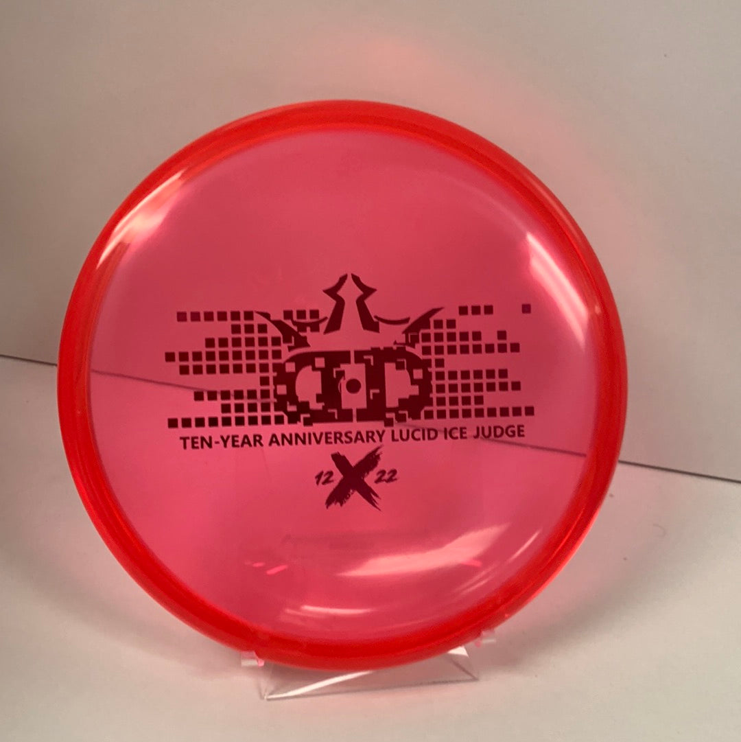 Dynamic Discs Lucid Ice Judge 10yr anniversary