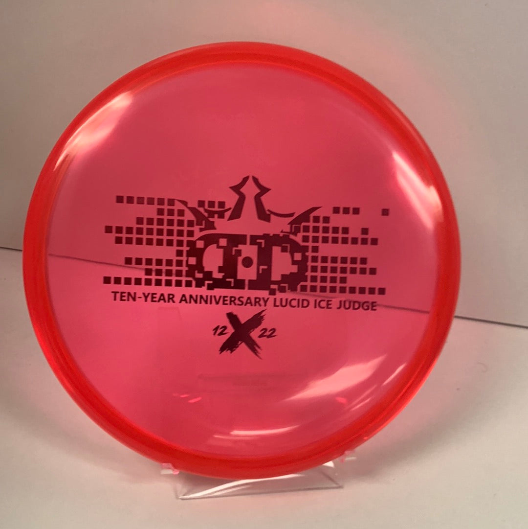Dynamic Discs Lucid Ice Judge 10yr anniversary