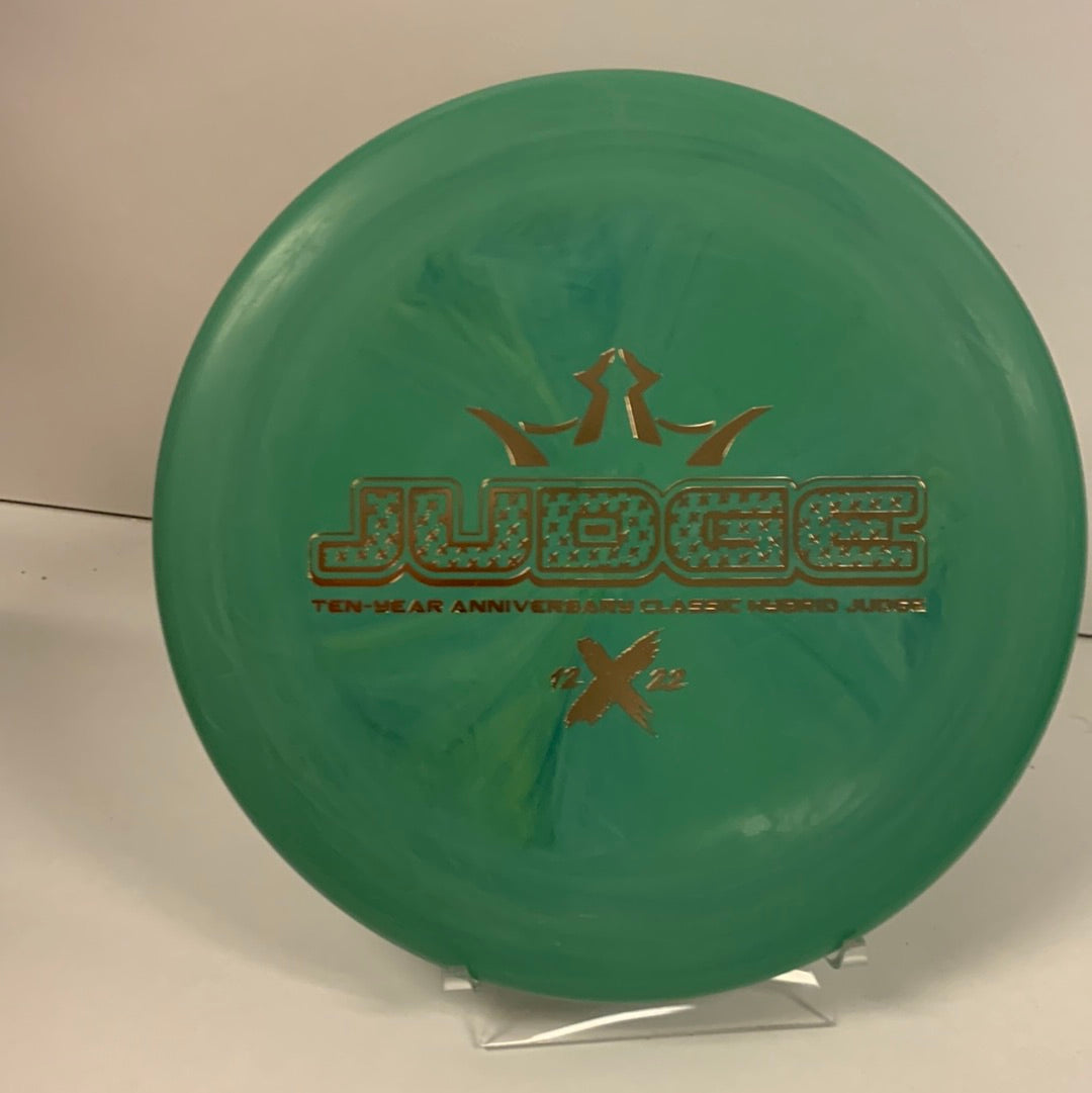 Dynamic Discs Classic Hybrid Judge 10 yr anniversary