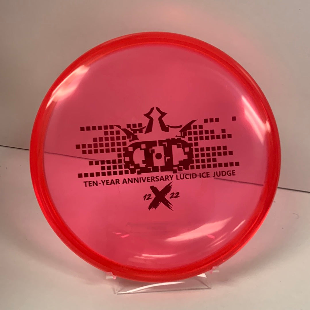 Dynamic Discs Lucid Ice Judge 10yr anniversary