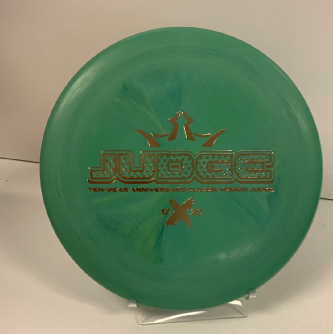 Dynamic Discs Classic Hybrid Judge 10 yr anniversary