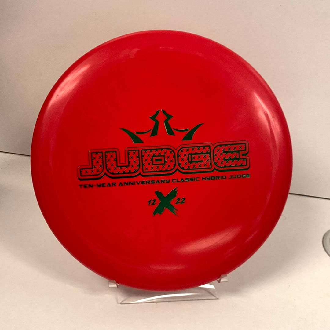 Dynamic Discs Classic Hybrid Judge 10 yr anniversary