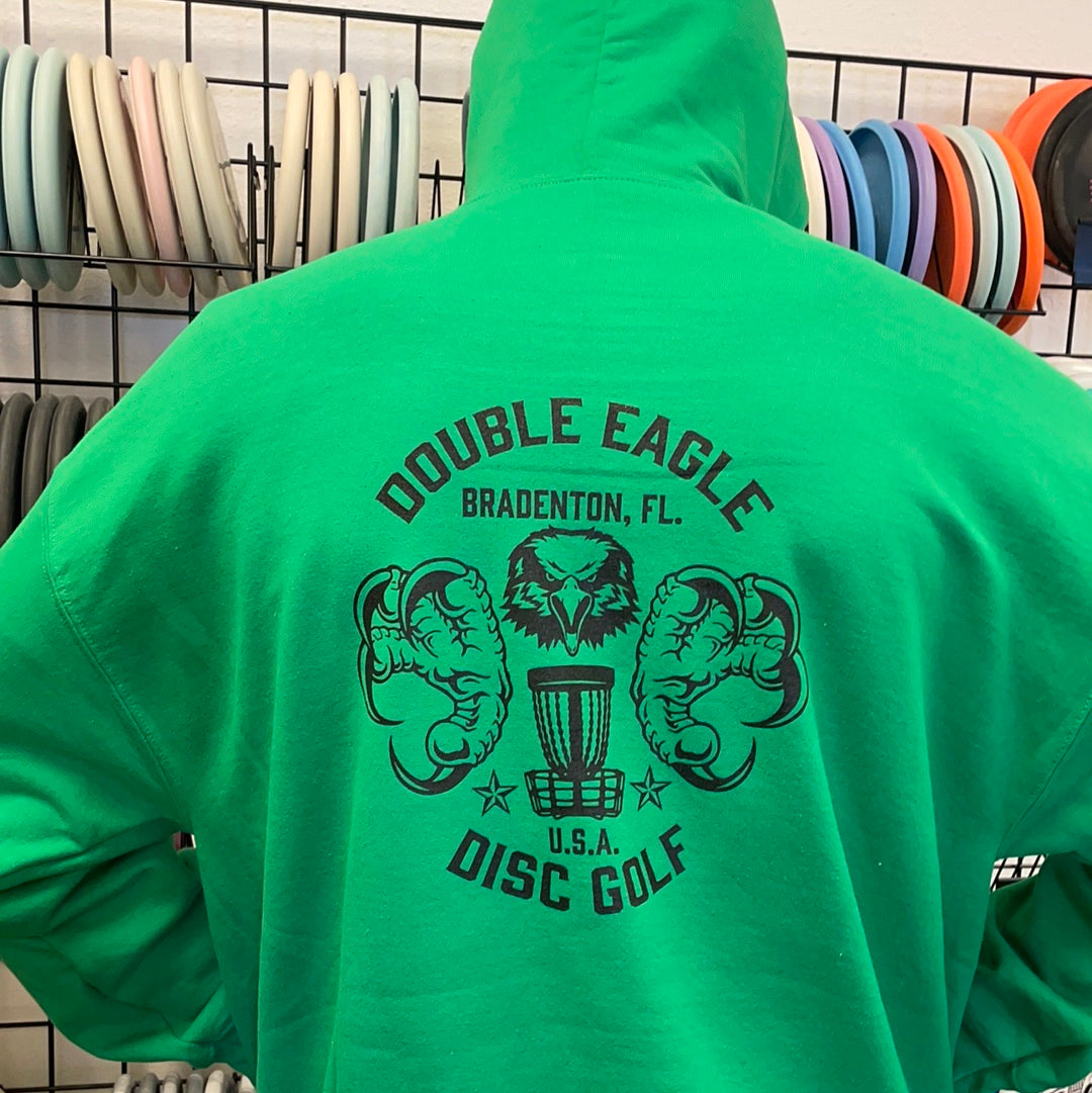Double eagle green hoodie