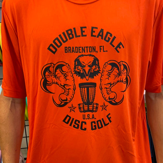 Double Eagle Orange dri fit shirt