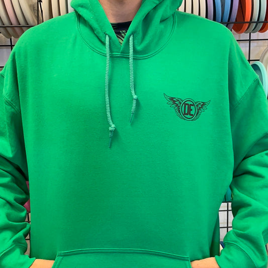 Double eagle green hoodie
