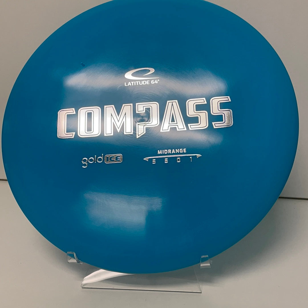 Gold Ice Compass
