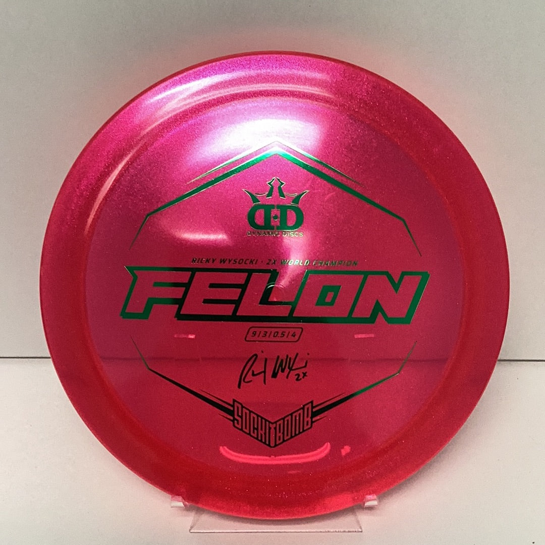 Dynamic Discs Ricky Wysocki Lucid Ice Glimmer Felon