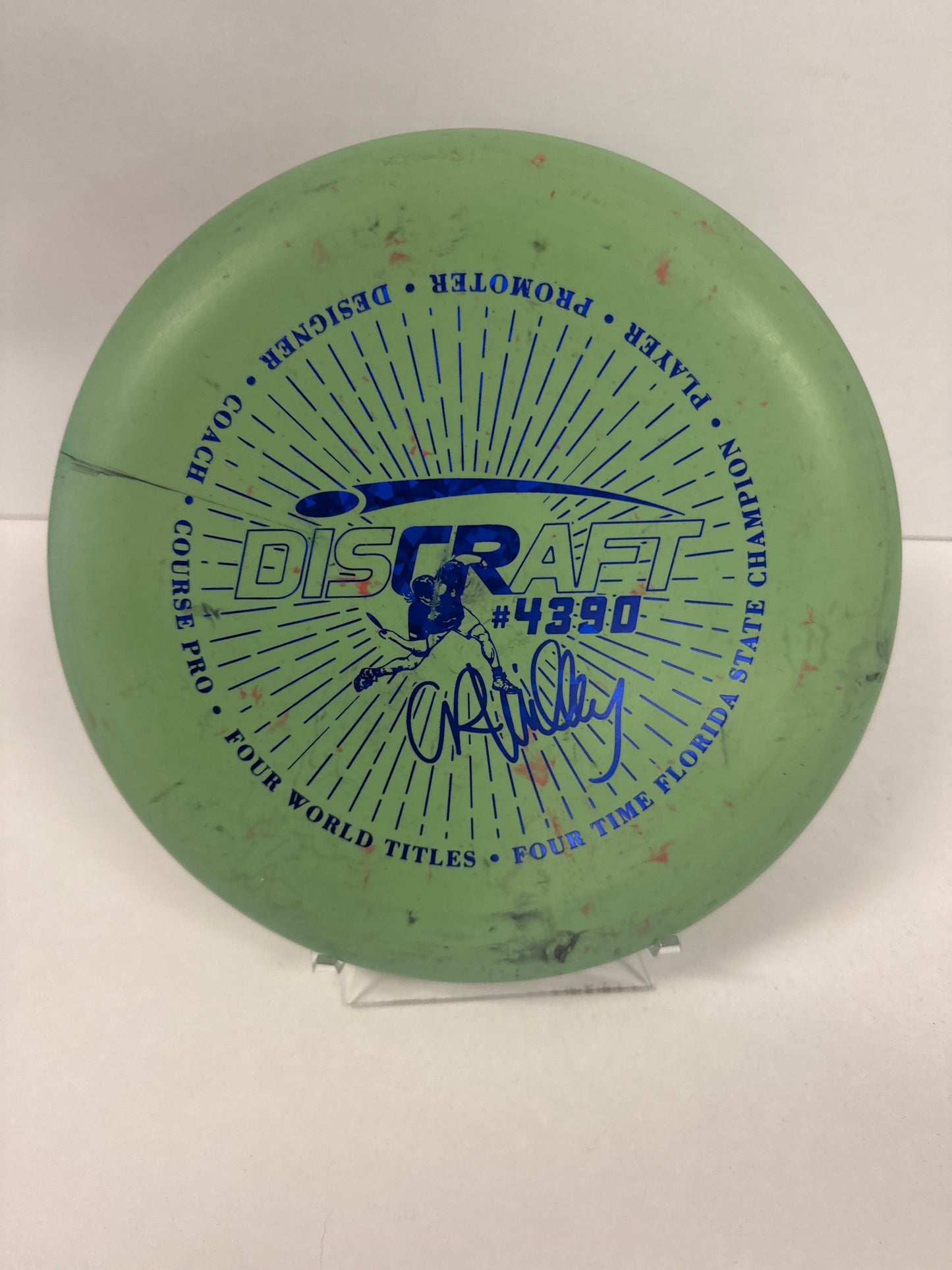 Discraft Icon Team CR Willey Tour Series Jawbreaker Challenger