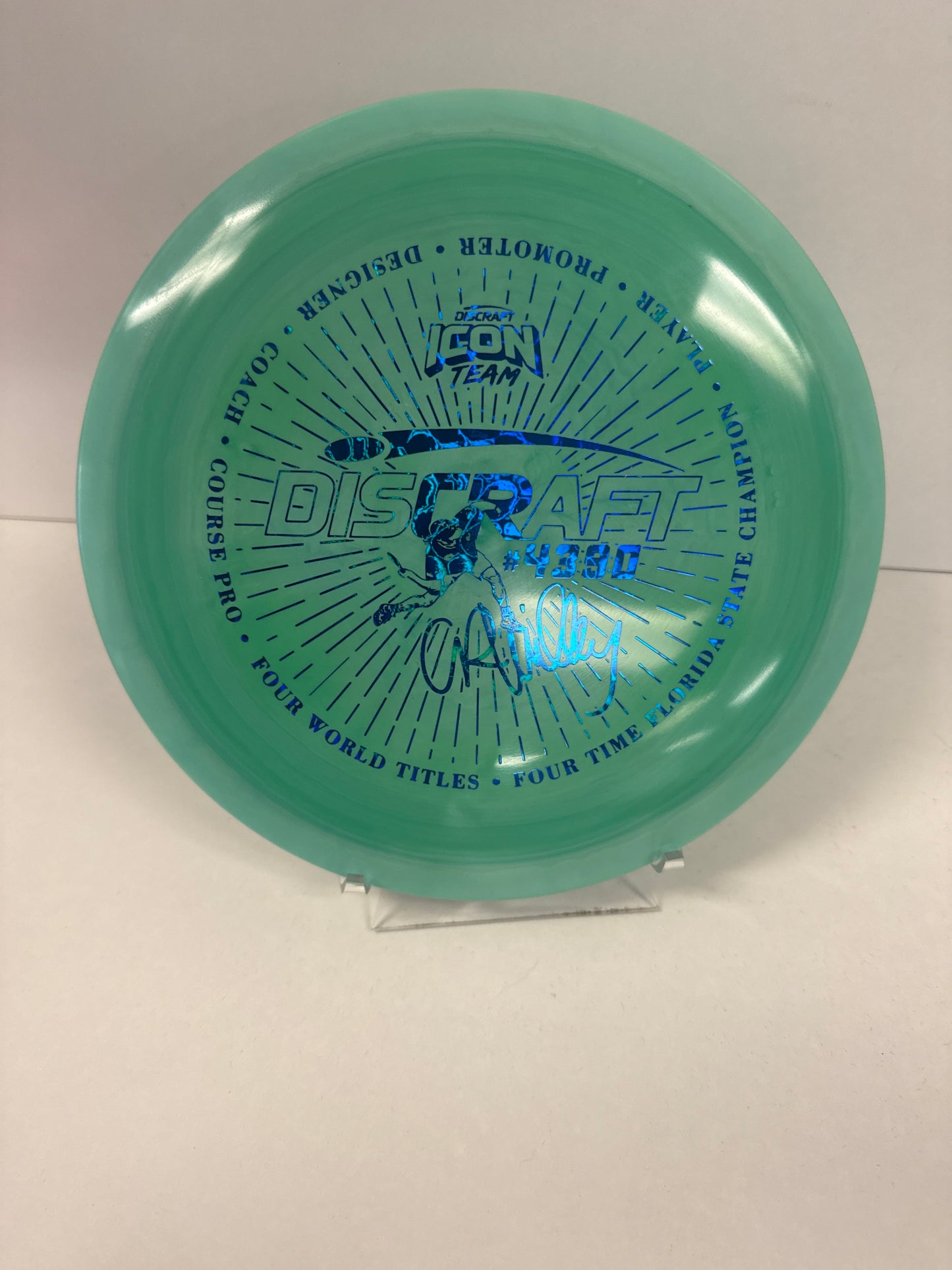 Discraft CR Willey Your Series Team Icon Stamped ESP Cicada