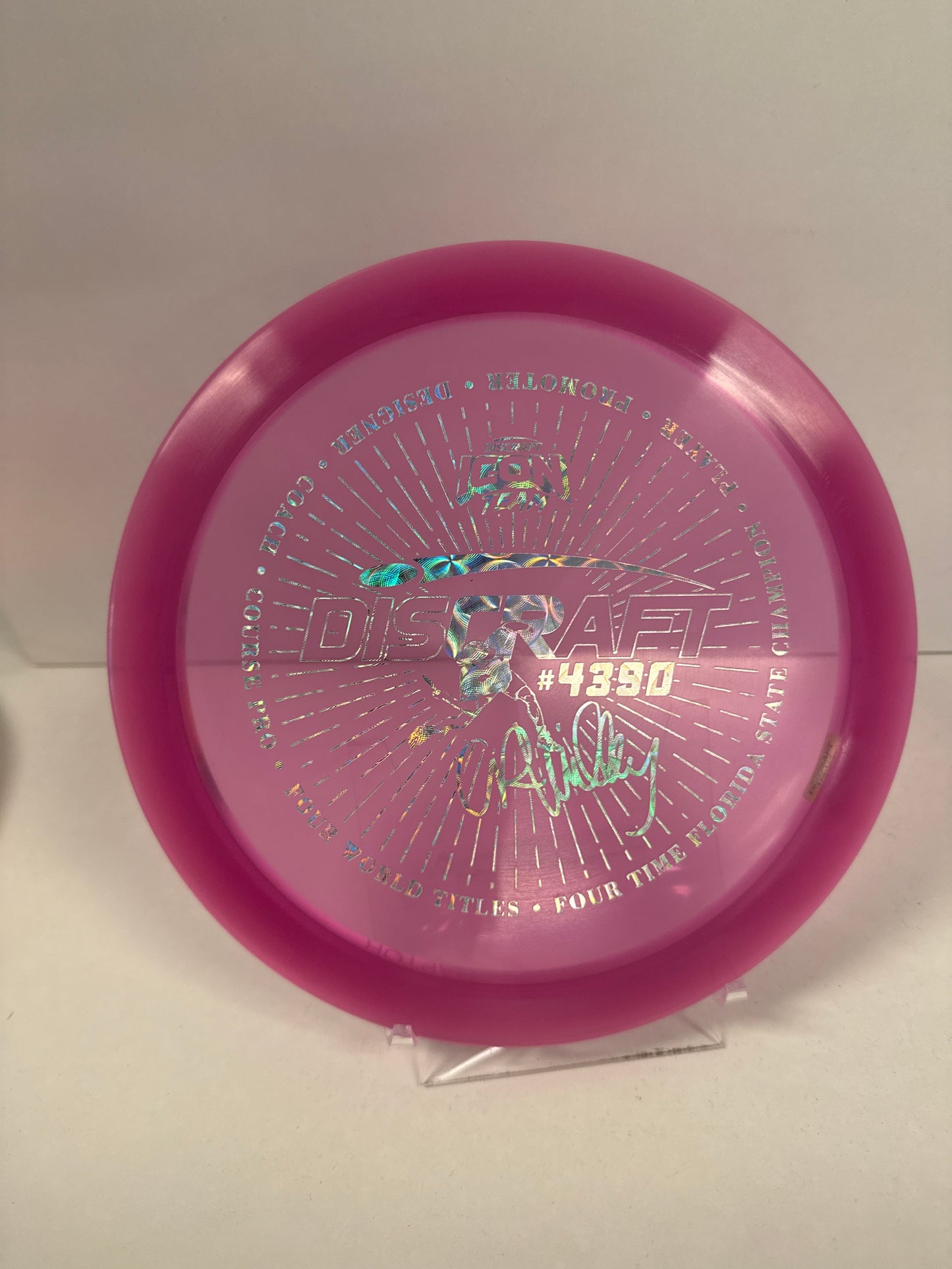 Discraft CR Willey Tour Series Icon Team Stamped Big Z Raptor