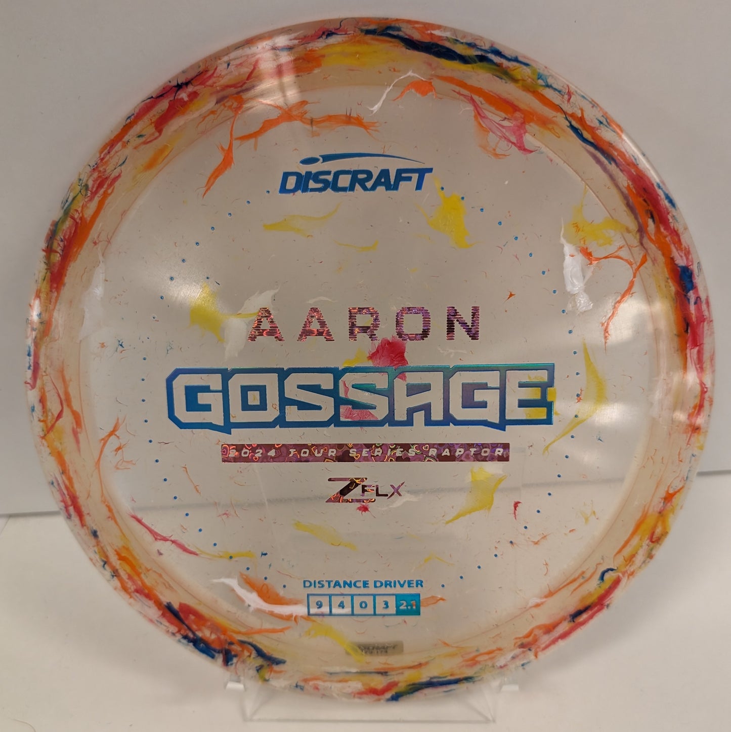 Discraft Gossage Tour Series Jawbreaker Z Flx Raptor