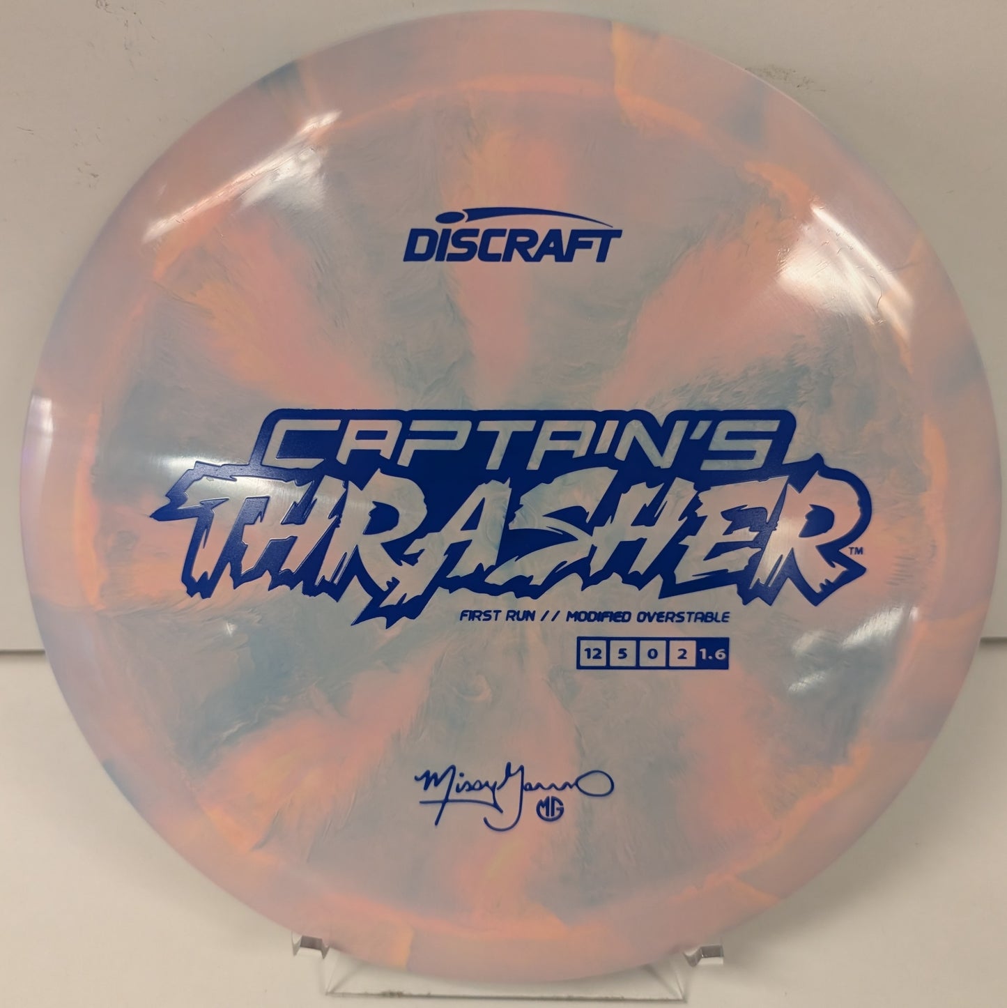 First Run Discraft Captain's Thrasher