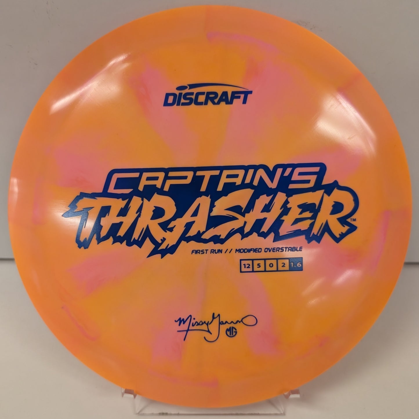 First Run Discraft Captain's Thrasher