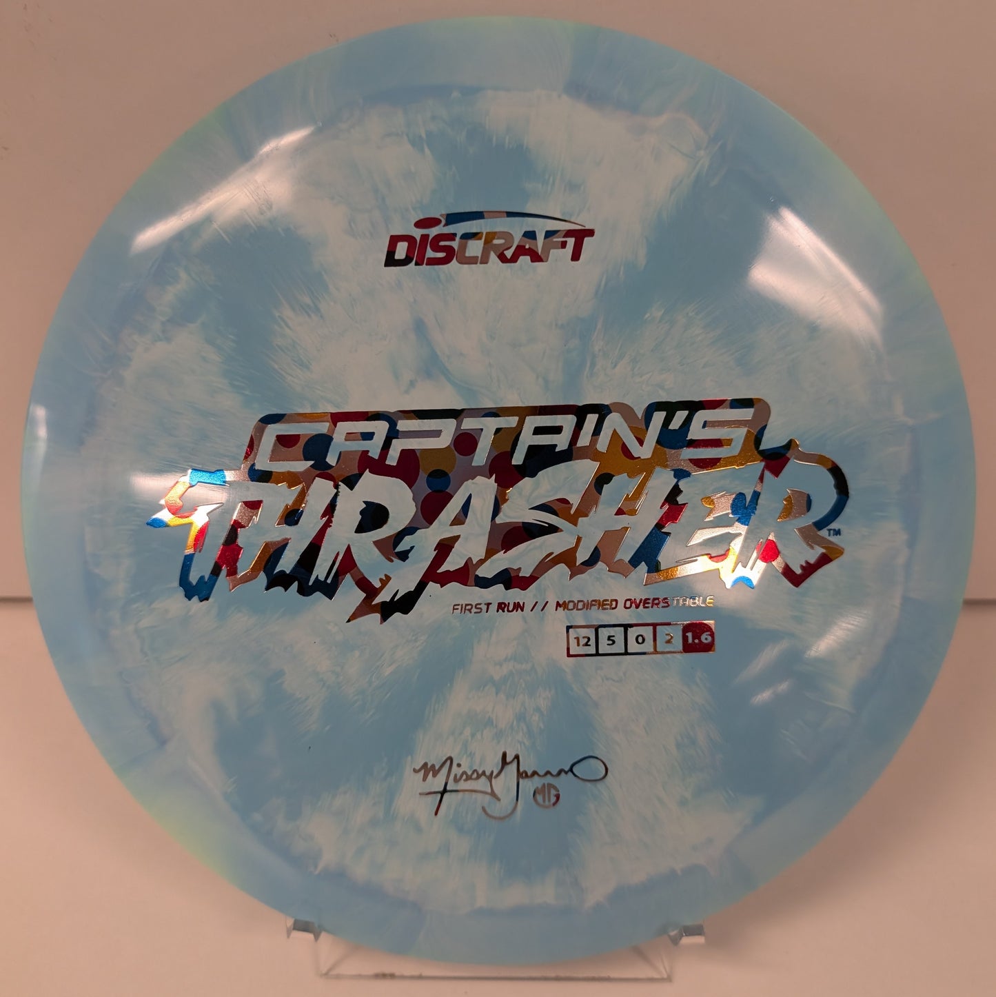 First Run Discraft Captain's Thrasher