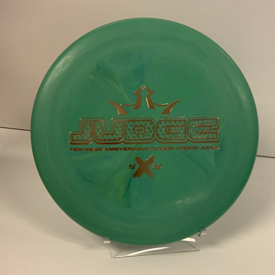 Dynamic Discs Classic Hybrid Judge 10 yr anniversary