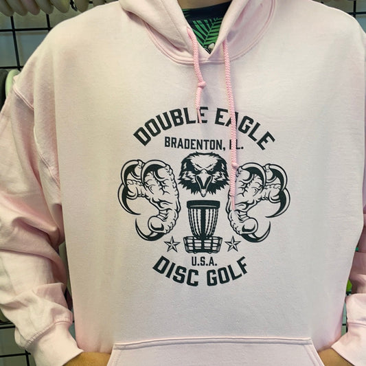 Double eagle pink hoodie